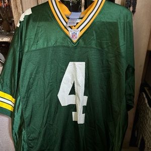 *SOLD*  Reebok Brett Farve jersey unisex size XL